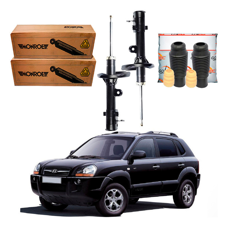 Kit Amortecedor Traseiro Tucson 2.7 2005 A 2010 em Oferta na Shopee