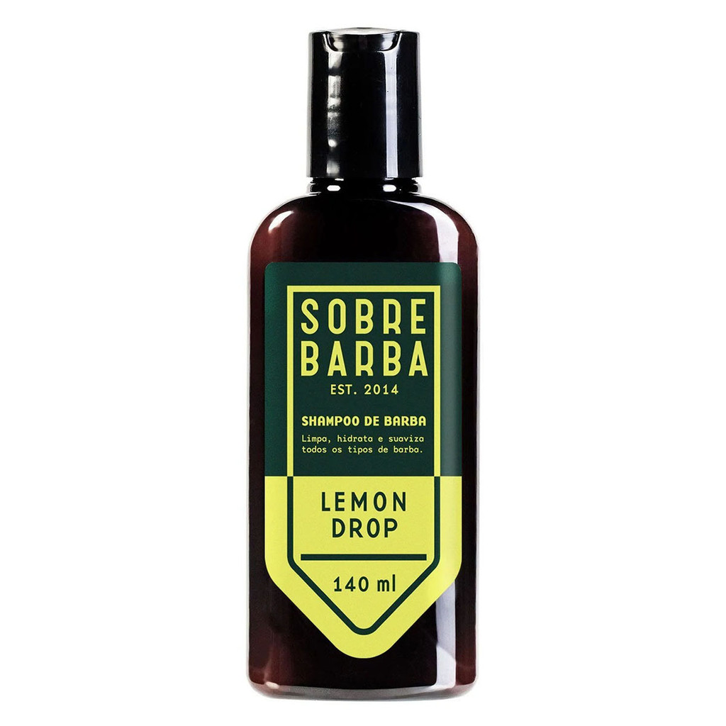 Shampoo de Barba Sobrebarba - Lemon Drop 140ml em Oferta na Shopee