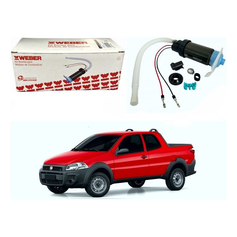 Bomba Combustivel Strada 1.4 Flex 2008 A 2014 em Oferta na Shopee