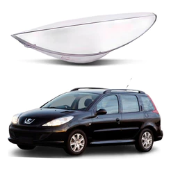 Lente Do Farol Esquerdo Peugeot 207 Sw 1.4 1.6 2008 A 2013