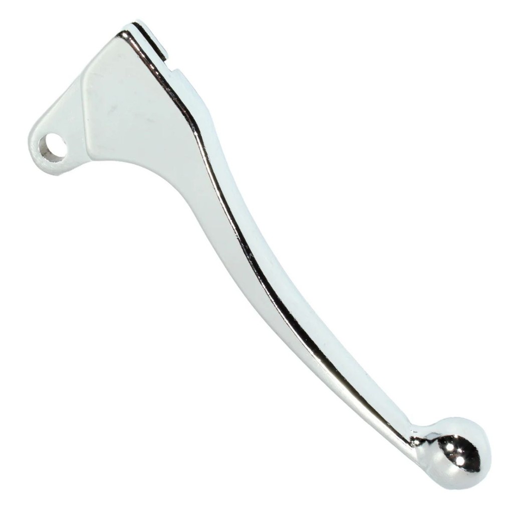 Manete Freio Curto Cromado para Moto Honda Bros 150 / Today / XLR / XLX / XLS (TAMBOR)