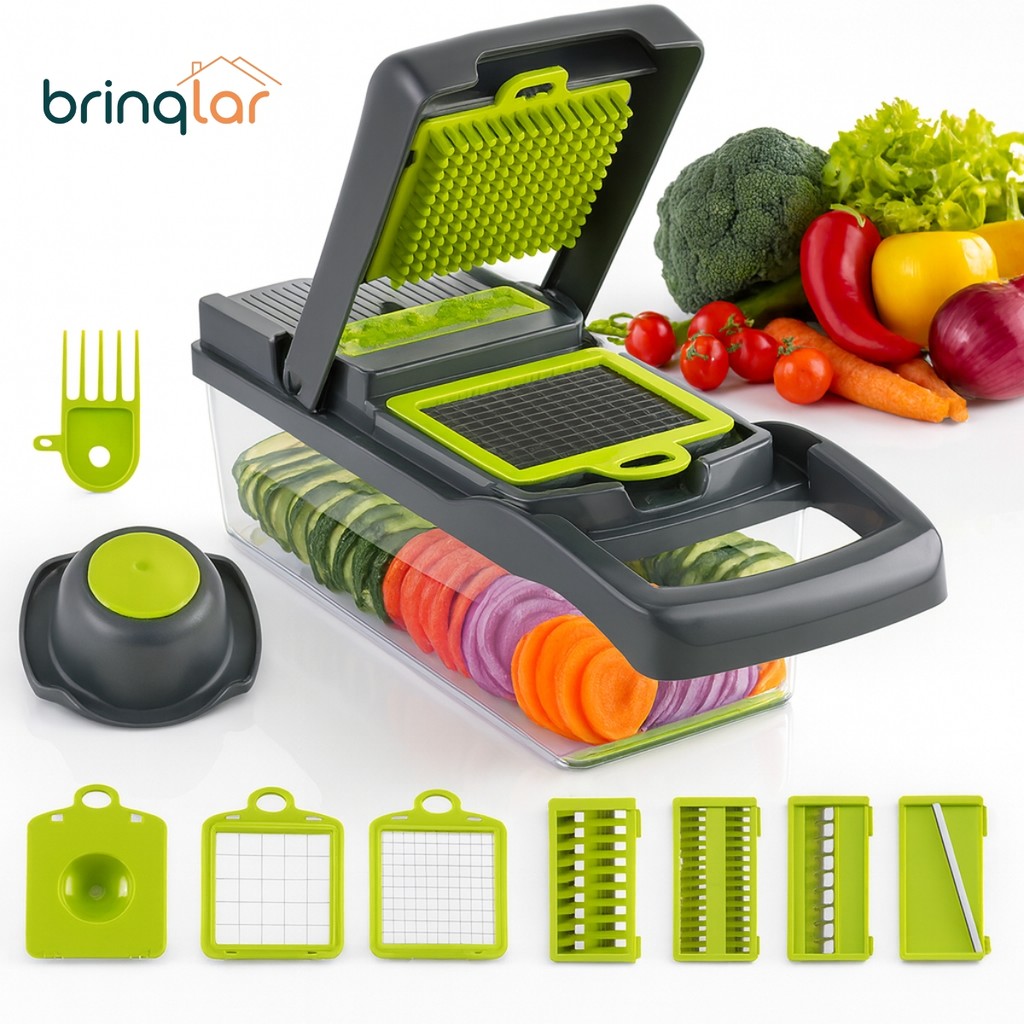 Cortador Ralador Fatiador Descascador Multiuso Alimentos Legumes
