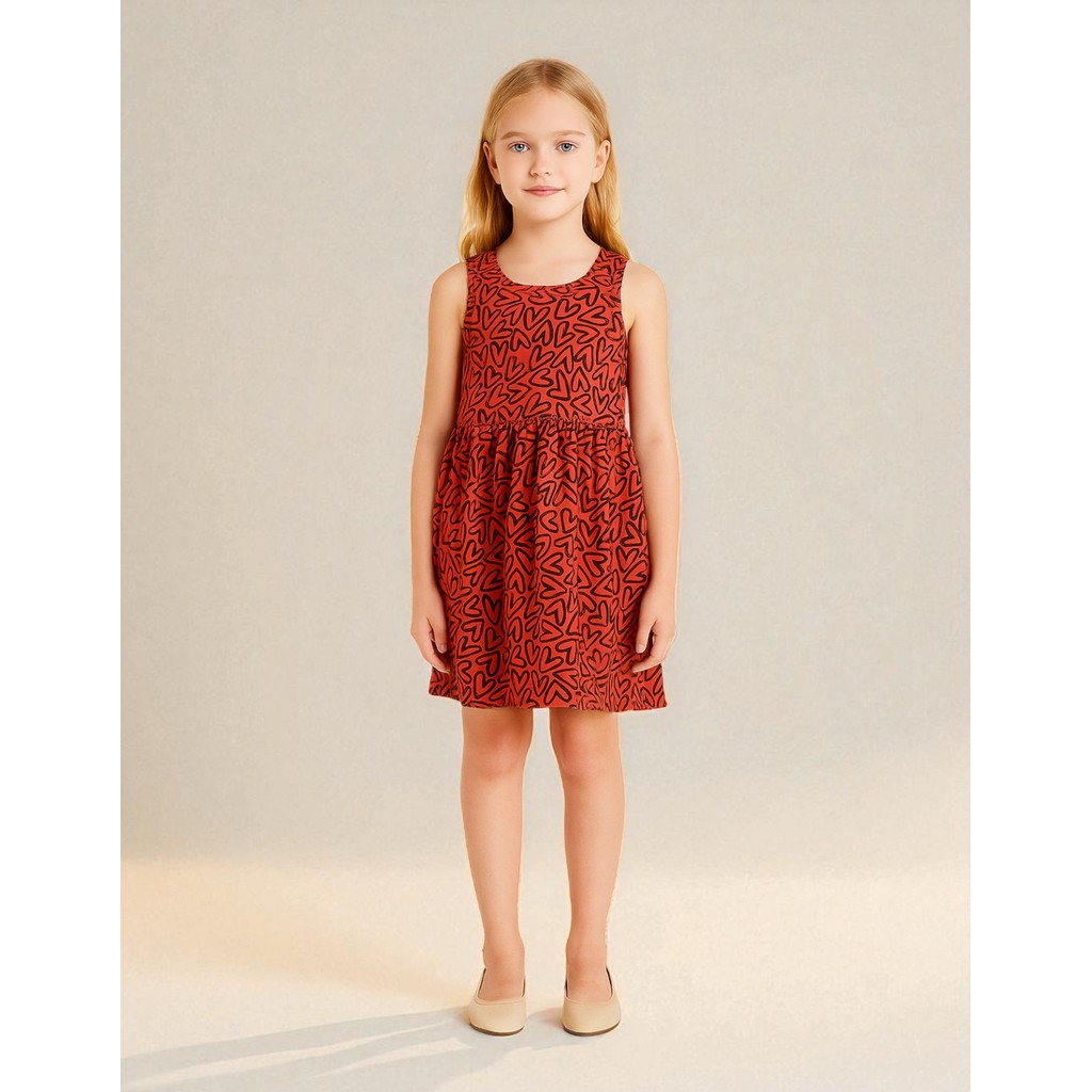 Kit 4 Vestidinhos Juvenis Regata Coloridos Estampados Sortidos Confortáveis Para Meninas 10 A 16