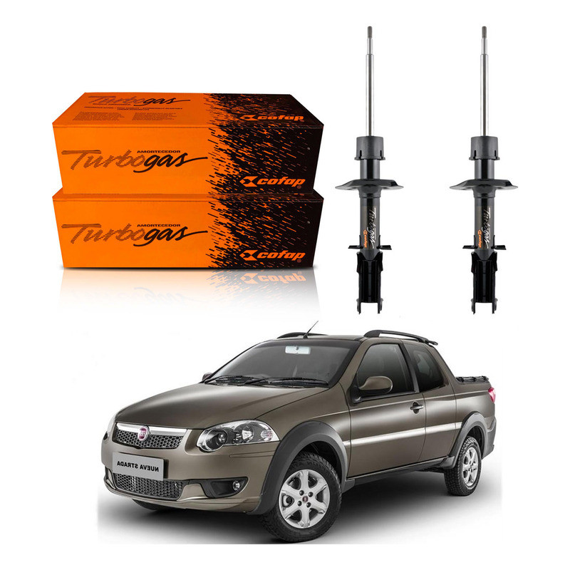 Par Amortecedor Dianteiro Strada Trekking 1.6 2013 A 2016 em Oferta na Shopee