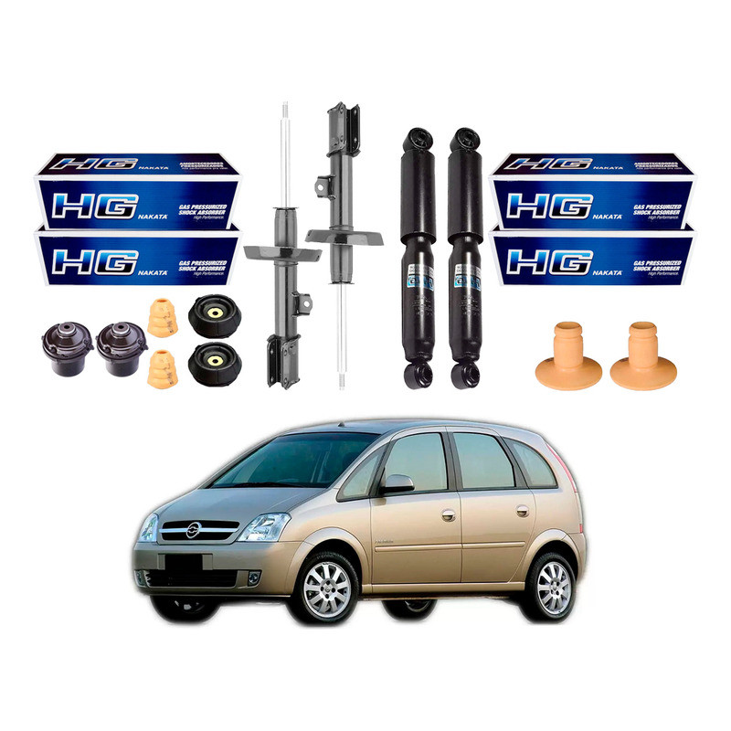 Amortecedor Dianteiro Traseiro Meriva 1.8 2002 A 2007 em Oferta na Shopee