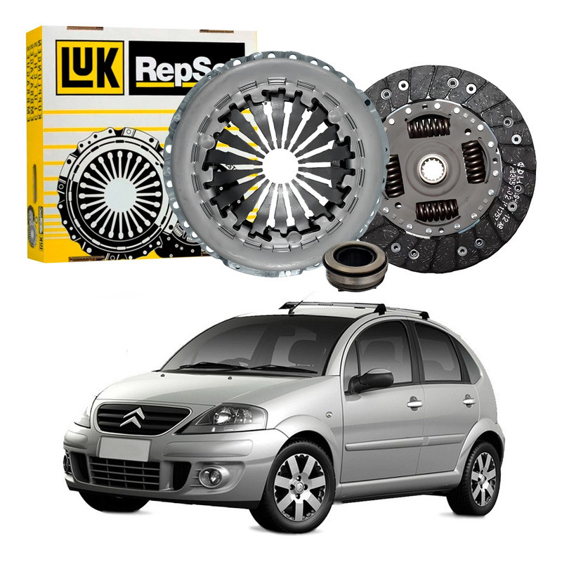 Kit Embreagem Luk Citroën C3 1.6 16v 2005 A 2012 em Oferta na Shopee