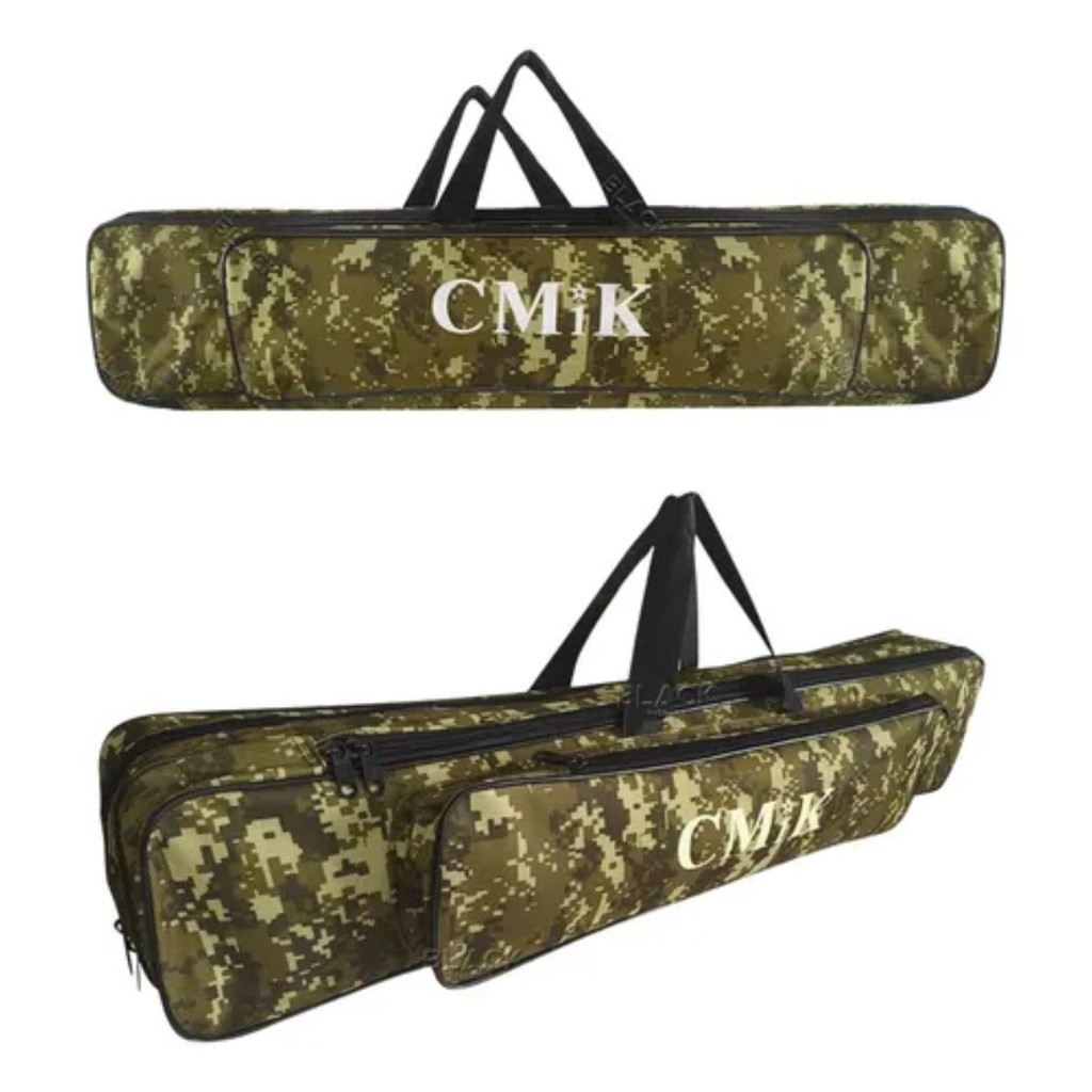 Capa Bolsa Porta Varas Três Ziper Para Traia Pesca 80cm Cmik