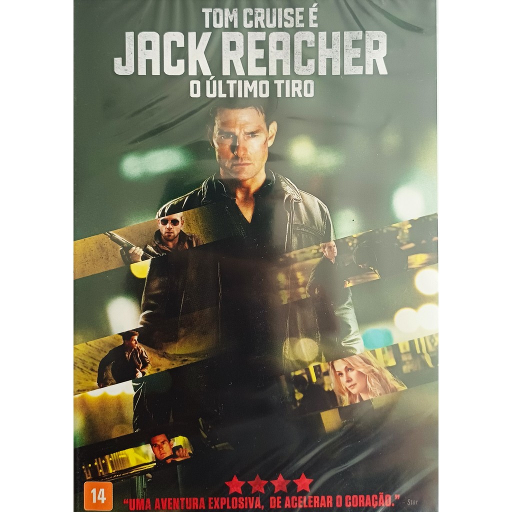 DVD Jack Reacher: O Último Tiro (Tom Cruise) - Lacrado de Fábrica