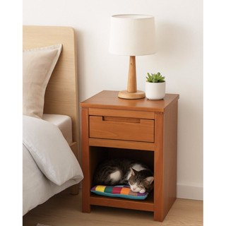 Mesa de Cabeceira 1 Gaveta 1 Nicho Madeira Maciça Madma 1 em Oferta na Shopee