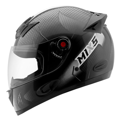Capacete Para Moto Articulado Robocop Motoqueiro Preto Grafi Preto Sólido 58