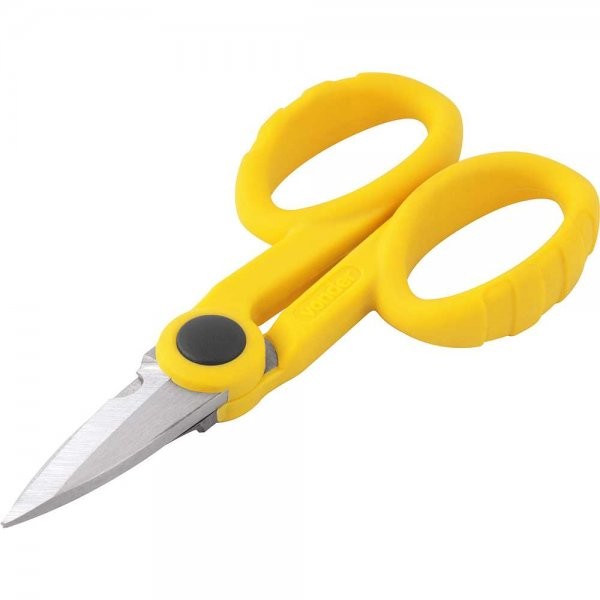Tesoura Para Cabista/Eletricista 5.1/2" em Aço Inox Vonder em Oferta na Shopee