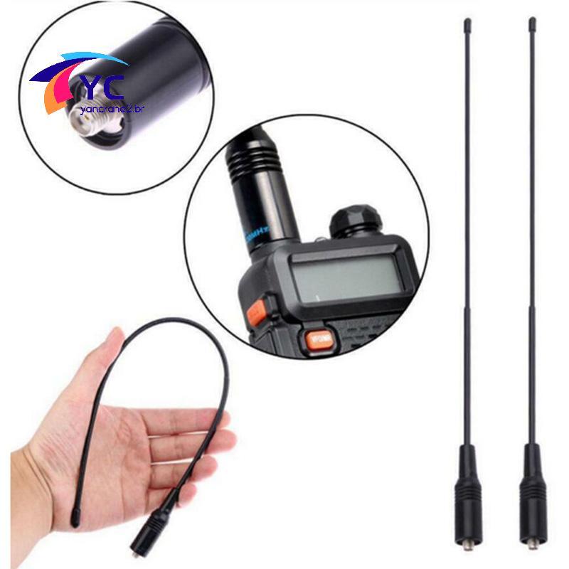 Antena YCBR NA-771 SMA-Female Dual Band 10W Para Baofeng UV5R UV-82 SAUS .