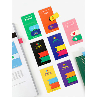 Coreia coreia bookfriends multicolorido leve magnético marcador índice livro clipe estudante leitura livro página clipe 