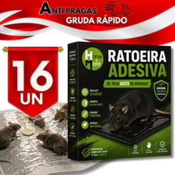 Combo 16 Cola Adesiva Anti Pragas Insetos Perigoso Peste de Cola Para Pragas Sem Cheiro Utilidades KIT 16