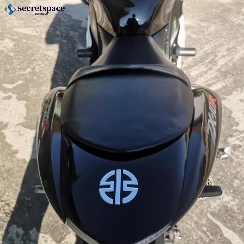 SECRETSPACE 2 Peças Adesivos De Motocicleta 3D Decalques De Carenagem Emblema Logotipos De Tanque Para Kawasaki NINJA H2