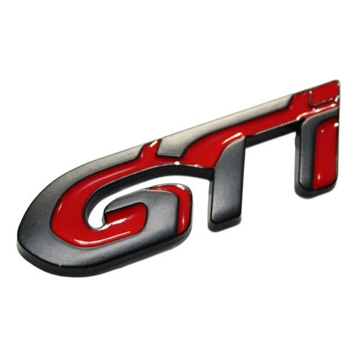 Emblema Peugeot Gti 2008 206 208 207 306 307 308 Preto