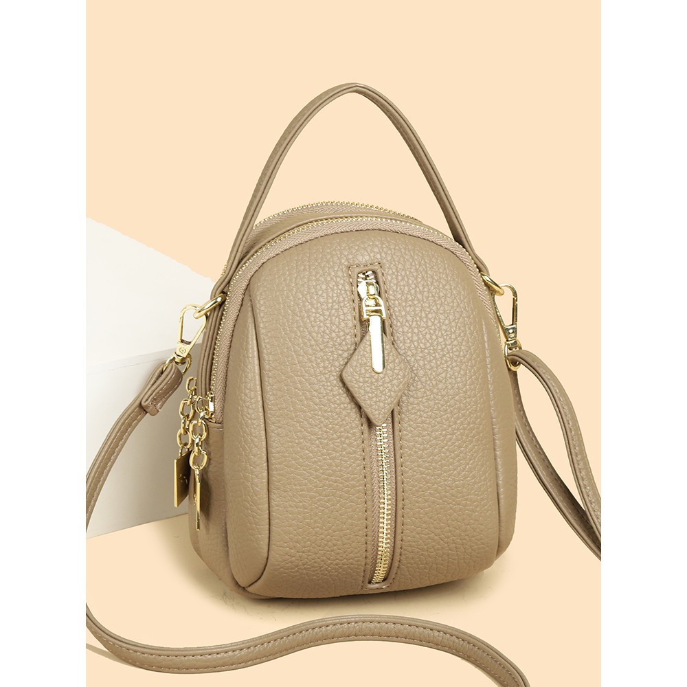 Bolsa de telefone móvel feminina mensageiro 2025 novo estilo elegante Mini bolsa