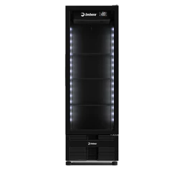 Cervejeira Expositora Vertical Imbera 569l Inverter Full Black Bivolt