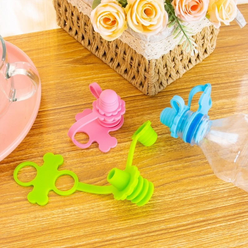 hi Adaptadores De Garrafas De Silicone Sem Derramamento Para Crianças Designs Ergonômicos Bico Fácil Transição Às Bebida