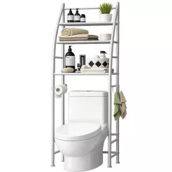 Rack Suporte Organizador Grande 165cm Multiuso de Ferro Para Banheiro - Castela