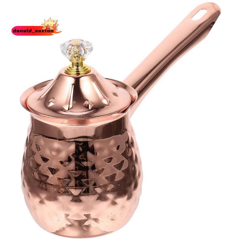 [Rápido D] Máquina De Café Turca De Cobre , Cafeteira , Chá , Aquecedor De Leite , Chocolate Quente , Pote De Derretimen