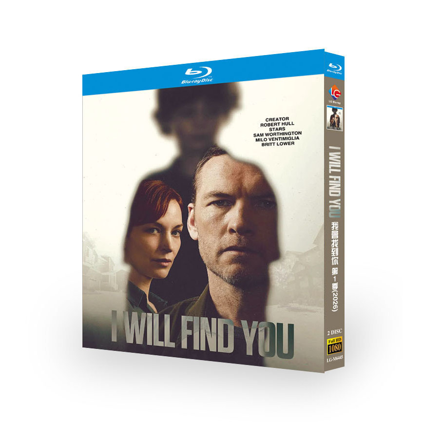 Blu-ray Disc Drama Americano Vou Encontrar Você (2026) 2BD G01