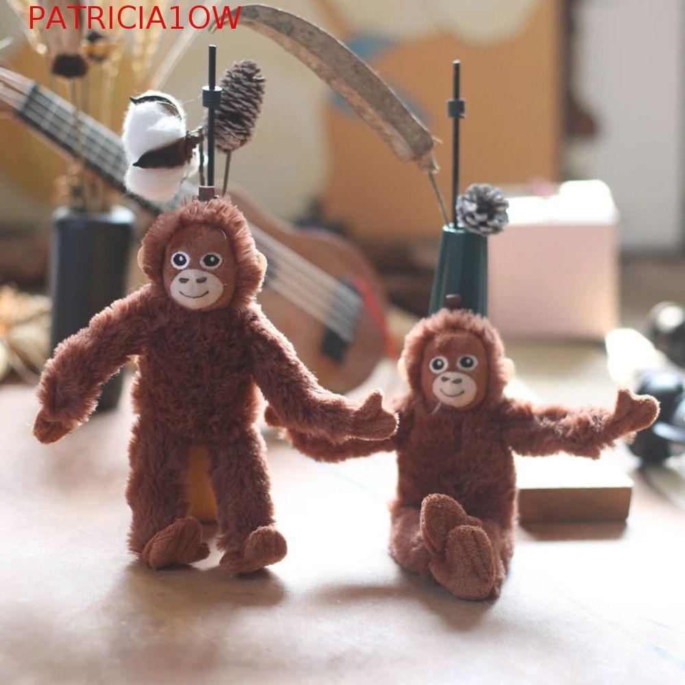 PATRICIA1OW Pingente De Macaco Chimpanzés , Brinquedo De Pelúcia De Gorila De Desenho Animado