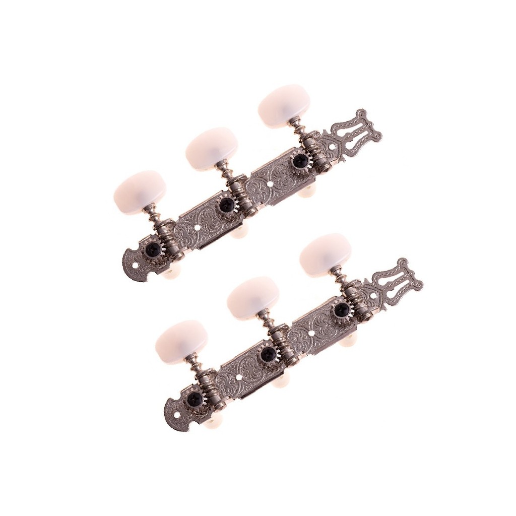 Tarraxa Para Violão Nylon Clássico Pino Grosso Rozini Ra214npg