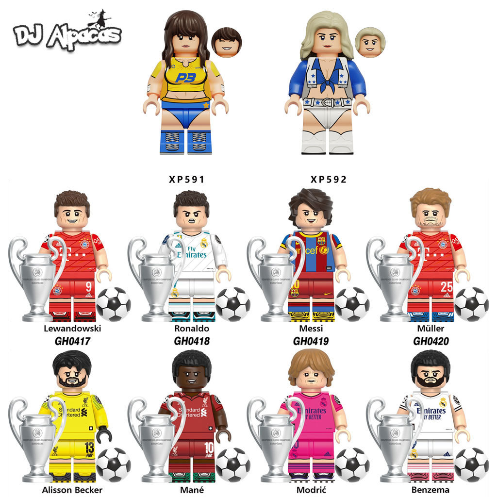 Blocos De Construção Figuras Brinquedo Colecionável GH0417 GH0418 GH0419