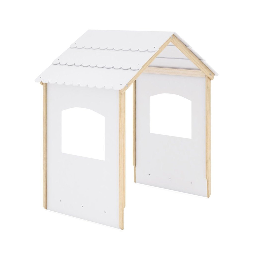 Telhado para Cama Infantil Casinha Casatema MadeiraOriginals Branco/Marrom