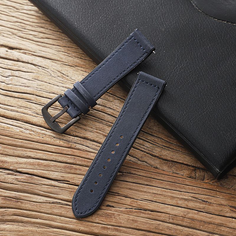 Adequado para ticwatch Pro Crazy Horse couro grão cinto ticwatch pino fivela GTX ajustável GTH pulseira de relógio