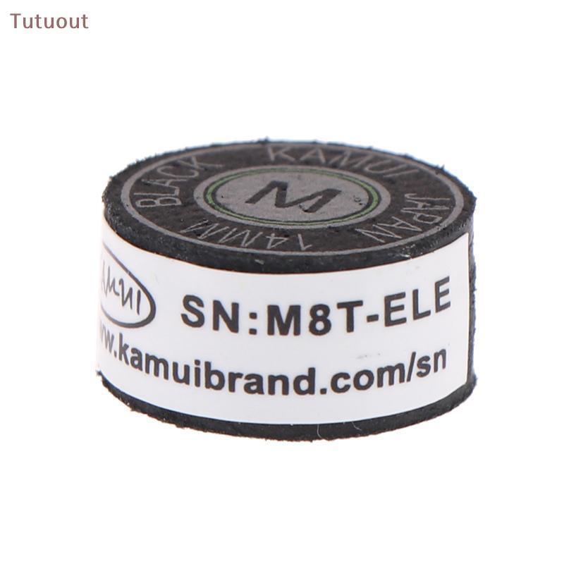 TUTU 1 Peça 14MM SS/S/M/H Ponta De Taco De Qualidade Piscina Bilhar Couro Cabeça Nove Bolas Snooker Cue Acessórios De BR