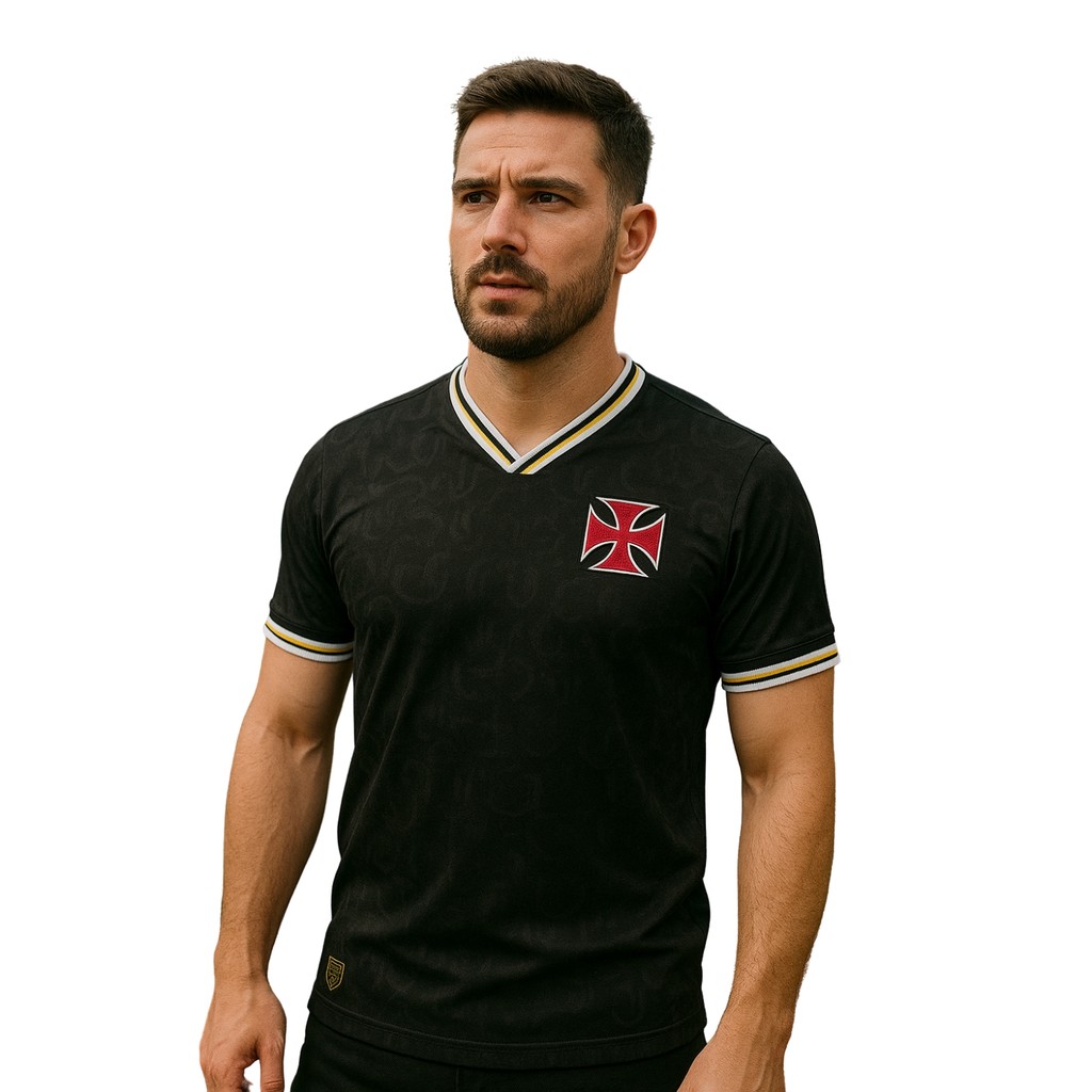 Camisa Vasco Retrô 1974 Brasileirão Comemorativa Original