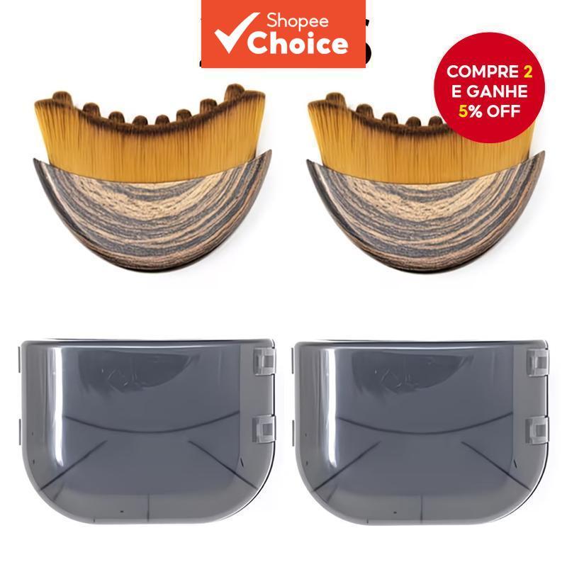 Escova Facial De Contorno Linfático Com Caixa , Ferramenta De Drenagem Ergonômica Para Rosto , Queixo , Pescoço , Ajuste