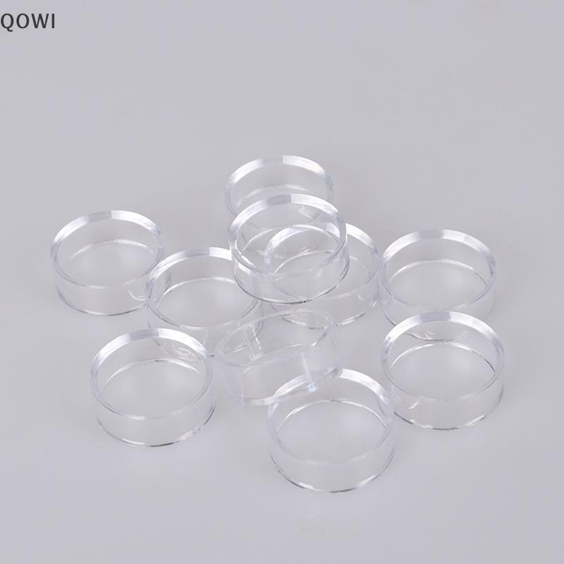 qo 10 Pcs Acrílico Transparente Display Stand Esfera Suporte Para Base De Bola De Cristal br