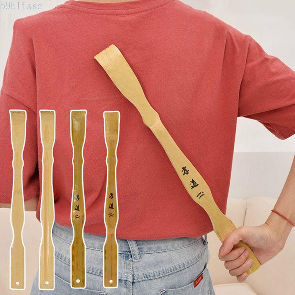 BLISSC Back Scratcher Manual Unissex Placa De Massagem De Bambu Produtos De Saúde Letras Coçando Backscratcher