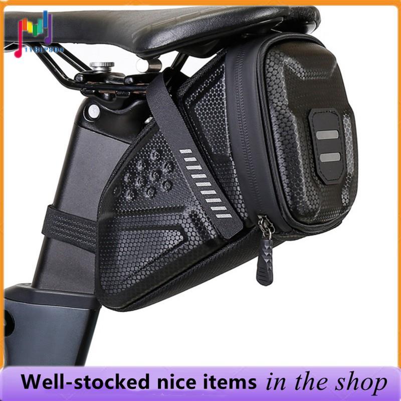Bolsa De Selim Traseiro Para Equipamento De Ciclismo-Armazenamento De Bicicleta Em EVA Rígido Bicicletas De Montanha E E