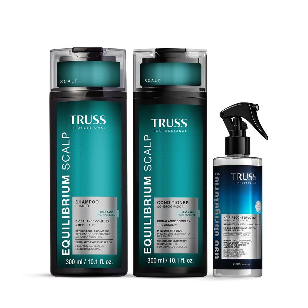 Kit TRUSS Equilibrium Scalp + Uso Obrigatório (3 Produtos)
