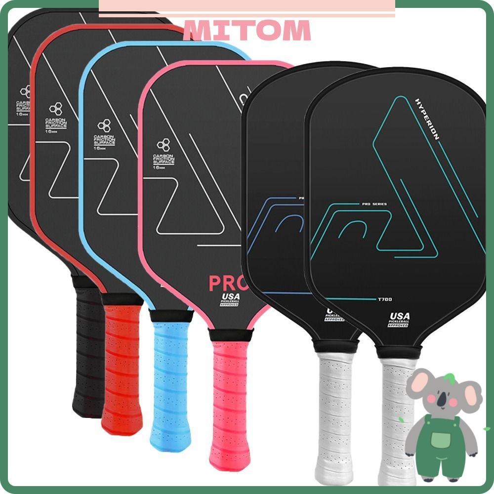Raquetes De Pickleball MITOM 1 Peça , Pás T700 Aprovadas Pela USAPA , Remo De Bola De Picles Com Aderência Antiderrapant