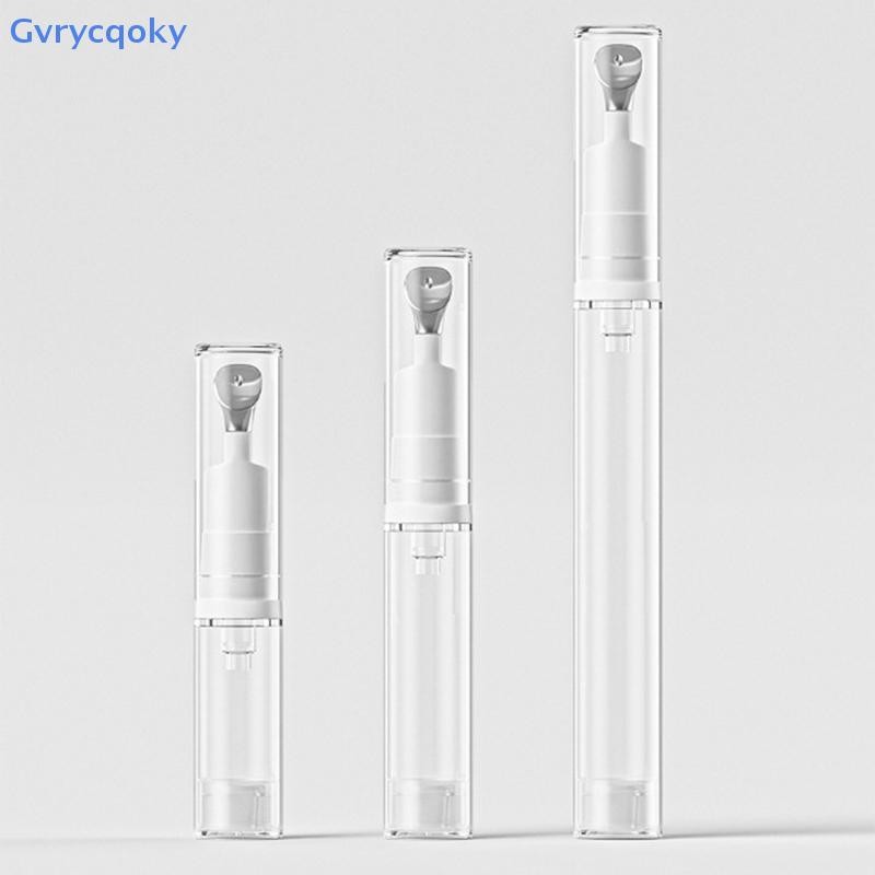 Gvrycqoky 5/10ml Recipiente Cosmético Vazio Para Creme Os Olhos Massagem Essencial Recarregável Garrafa Bálsamo Labial M