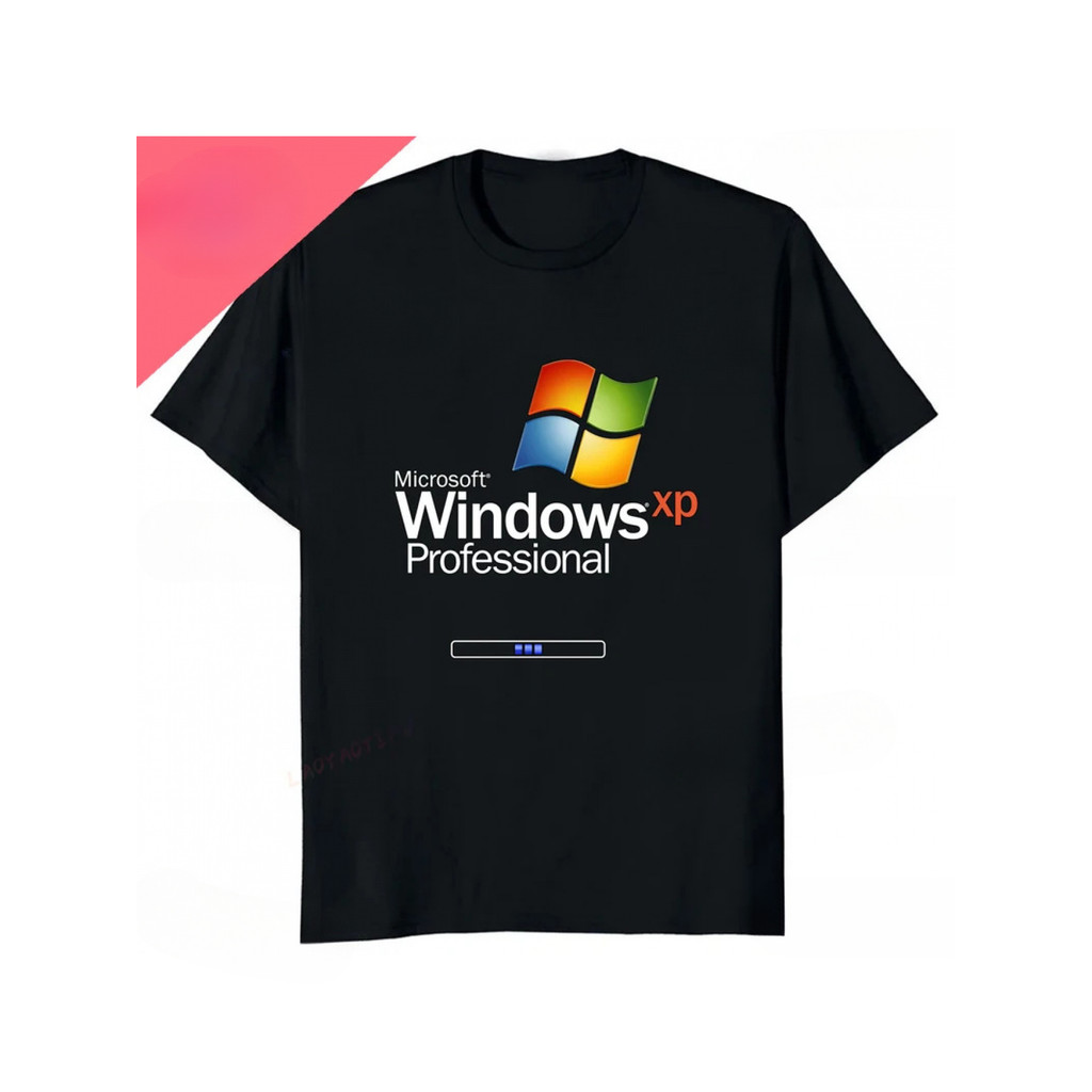 Camiseta Unissex Premium Plus Size Windows XP Básica Oversized 100% Algodão Confecção Própria Streetwear em Oferta na Shopee