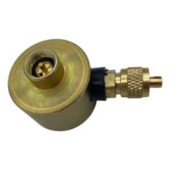 Válvula Base Dosadora Lata Gás Refrigerante R600 R134 R22