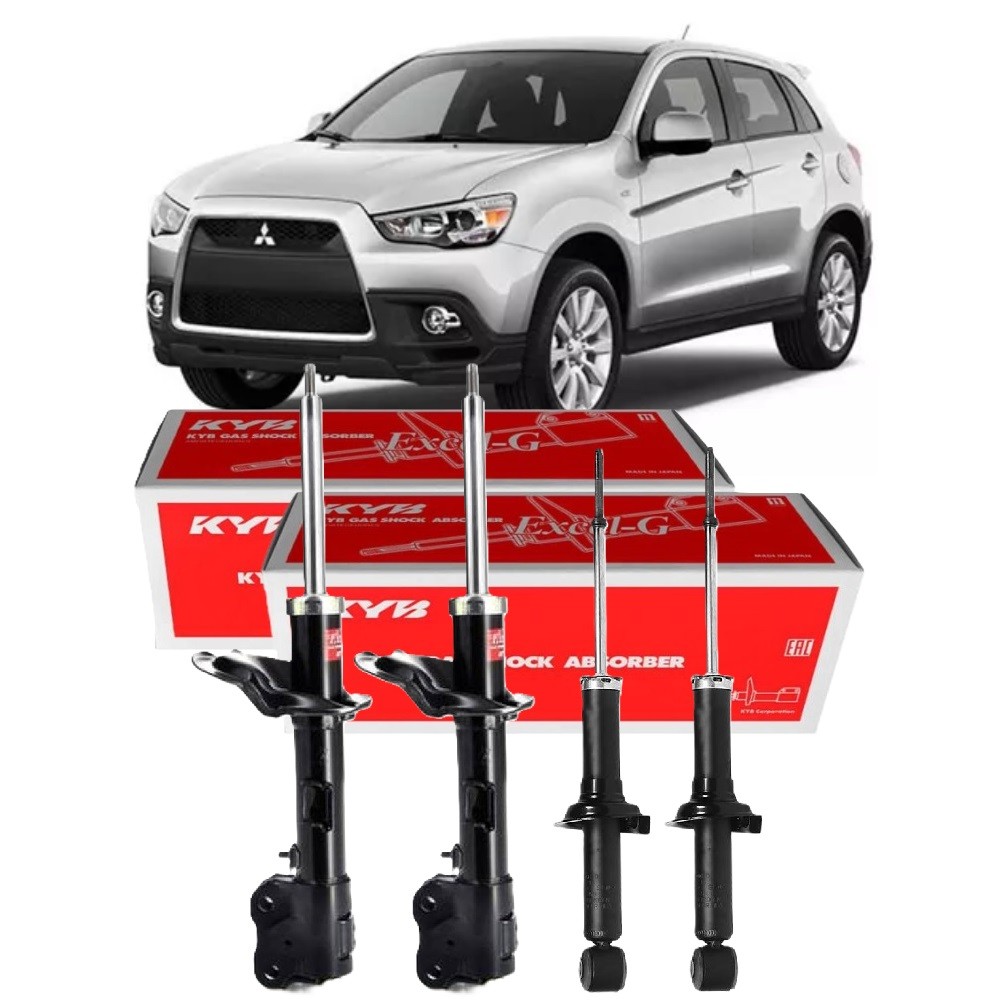 4 AMORTECEDORES MITSUBISHI ASX 2011 ATÉ 2021