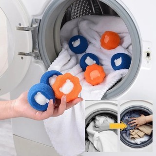 Kit Bolas Panda 6Cm Para Maquina De Lavar Roupa De Maneira Fácil E Prática Tira Pelos