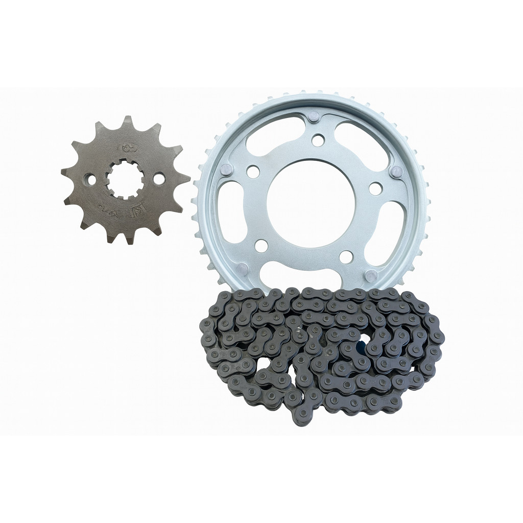Kit Relação CBX 250 Twister 2001–2008 37x13 Passo 520H 106L (Coroa+Pinhão+Corrente)