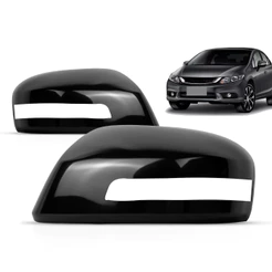 Capa Retrovisor Civic 2012 2013 2014 2015 2016 Preto