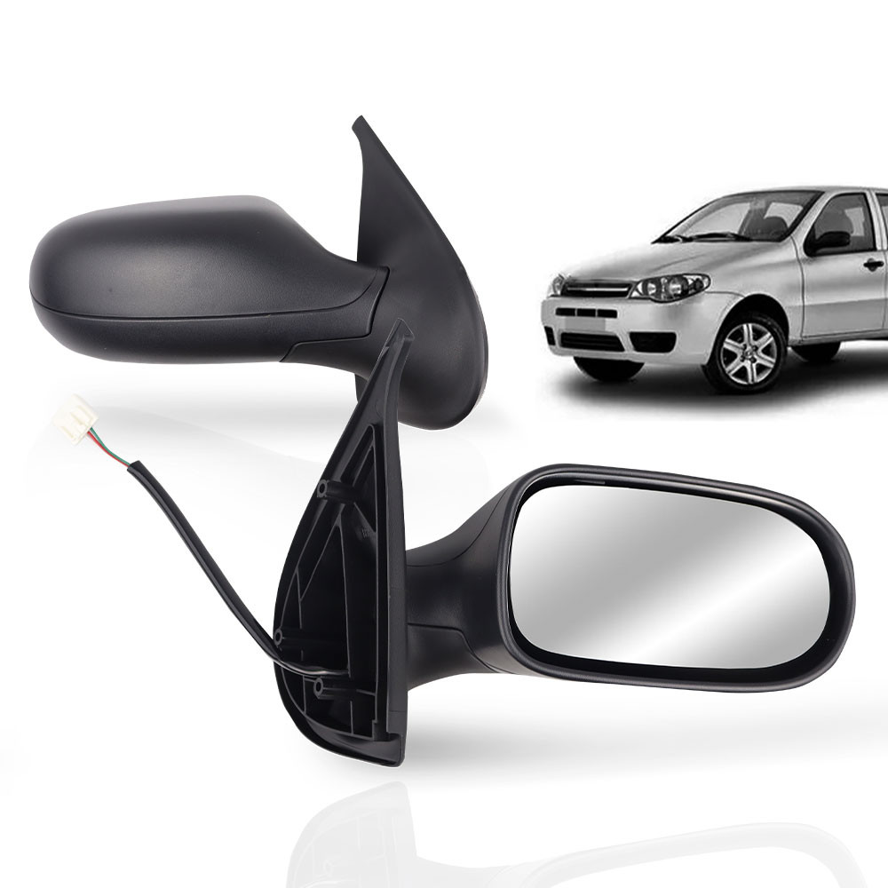 Retrovisor Palio 2004 2005 2006 2007 2008 2009 2010 2011 2 Portas Elétrico em Oferta na Shopee