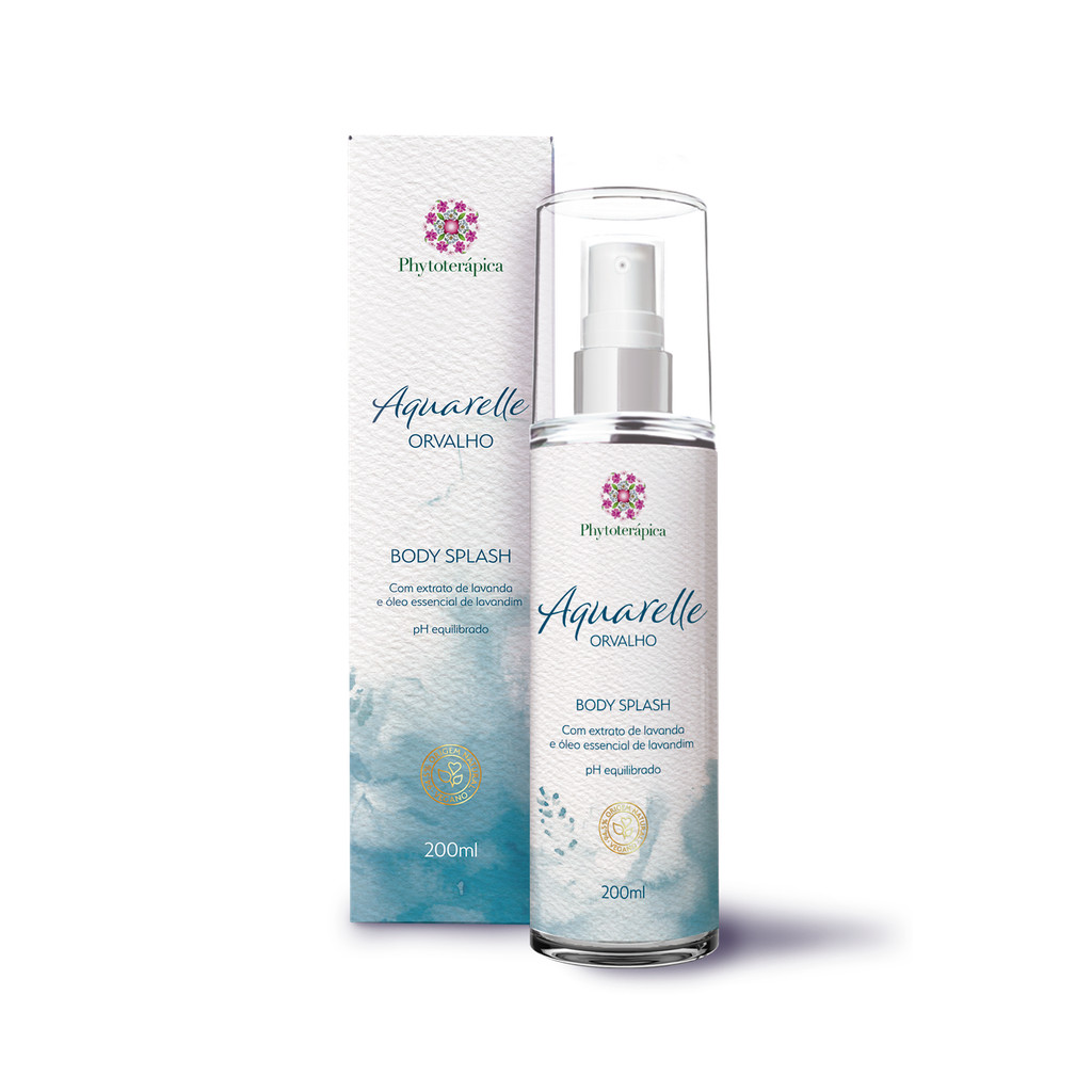 Phytoterápica Body Splash Aquarelle Orvalho 200ml – Vegano, Refrescante, Leve e Natural para o Dia em Oferta na Shopee