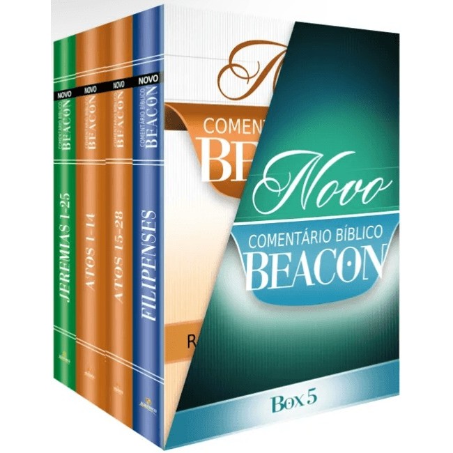 Novo Comentário Bíblico Beacon | Box 5 | Brochura em Oferta na Shopee