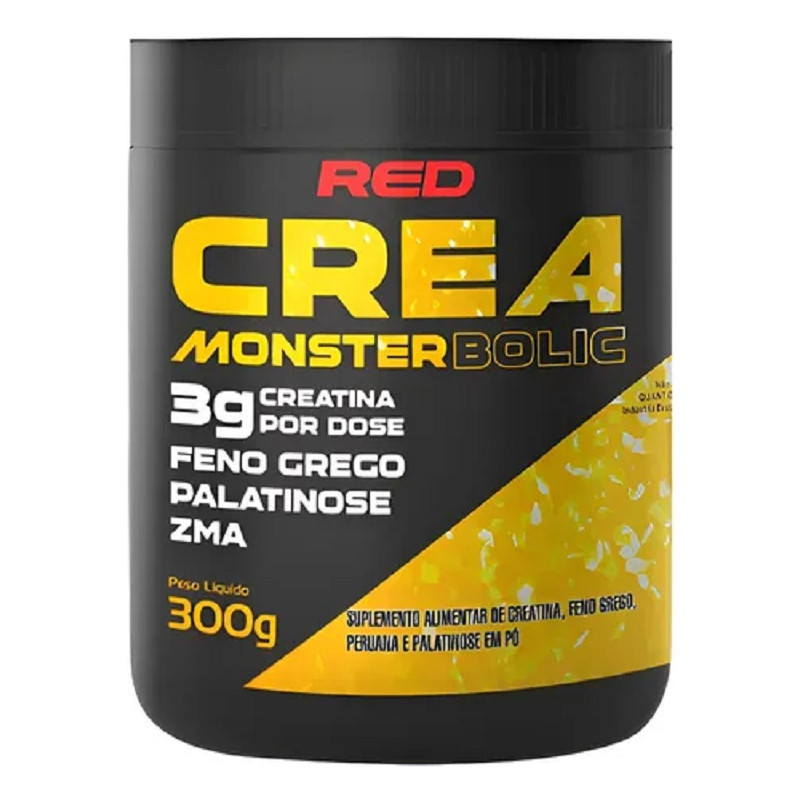 Crea Monster Bolic Creatina 300g - Red Series